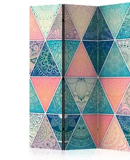 Paravány Paraván Oriental Triangles Dekorhome