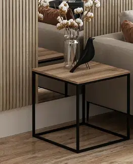 Konferenčné stolíky Príručný stolík / Odkladací stolík Basak - Walnut