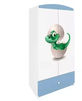 Skrine do izieb Skriňa Babydreams Modrá – Dino