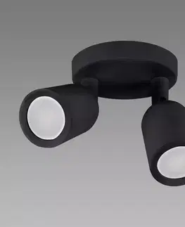 Lampy do obývačky Lampa Bogna GU10 2C Black 03985 Ls2