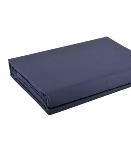 Bytový textil Froté plachta s gumkou 160X200 modrý