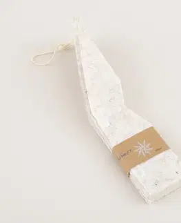 Vianočné dekorácie Vianočná výzdoba Nivalis I ecru 50 cm