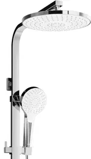 Kúpeľňové batérie MEXEN/S MEXEN/S - Q05 sprchový set chróm / biela 798050595-00