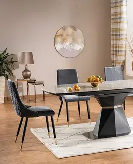 Jedálenské stoly Rozkladací jedálenský stôl CORTEZ CERAMIC Signal