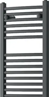 Radiátory do kúpeľne MEXEN - Ares vykurovací rebrík/radiátor 1200 x 400 mm, 442 W, antracit W102-1200-400-00-66