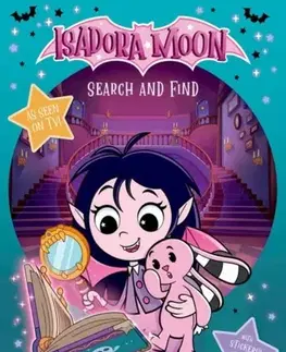 Nalepovačky, vystrihovačky, skladačky Isadora Moon: Search and Find Activity Book, packed with magical puzzles and stickers (as seen on TV) - Oxford Children's