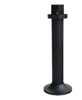 Lampy BRILAGI - Vonkajší lampový stojan HARBOR 1xE27/40W/230V 50 cm IP33 čierna BRZPOLE-0,5M