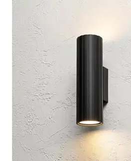 Svietidlá BRILAGI - Nástenné svietidlo CRISPINA 2xGU10/10W/230V 20 cm čierne 8590828132349