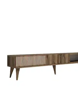 TV stolíky TV stolík Milan - Walnut