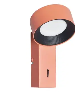 Svietidlá  WL-47390-1-OR - LED nástenné svietidlo OTAL, 1,8 W, 230 V, 4000 K, oranžové WL-47390-1-OR