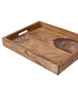 Doplnky Tácka 40x5x35 indický masív palisander