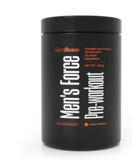 Pre-workouty GymBeam Men‘s Force Pre-Workout mango marakuja