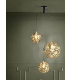 Svietidlá Eglo 39758 - Luster na lanku SKOURA 3xE27/60W/230V 39758