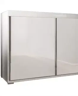Komody do spálne Komoda Tablet T1 140 biela