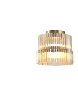 Svietidlá Viokef Lighting LED Stropné svietidlo LUXE LED/12W/230V pr. 14,8 cm mosadz 4346600