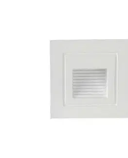 Svietidlá  Vonkajšie schodiskové svietidlo LED/3W/230V 3000K IP65 biela 10376