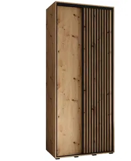 Šatníkové skrine Skriňa Lanko 1-100 (45) artisan