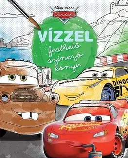 Nalepovačky, vystrihovačky, skladačky Vízzel festhető színezőkönyv: Verdák