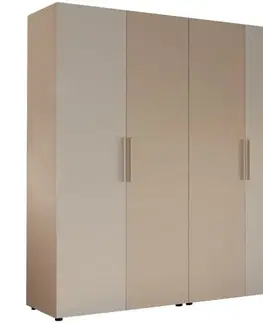 Šatníkové skrine Skriňa Moduklix Set 18 Biela/Piesok