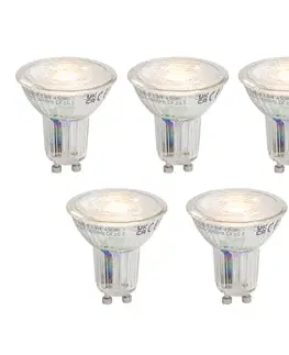 LED osvetlenie Sada 5 stmievateľných LED žiaroviek GU10 50 3,9 W 450 lm 2700 K Longlife