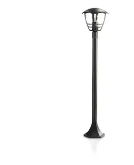 Záhradné lampy Philips 15383/30/16 - Vonkajšia lampa MYGARDEN CREEK 1xE27/60W/230V čierna 15383/30/16