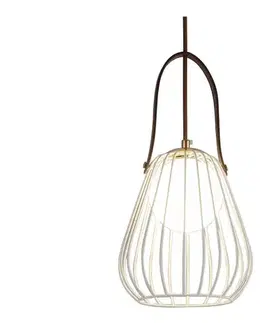 Svietidlá  111098 - Nástenná lampa MEMORY 1xG9/4W/230V biela/hnedá 111098