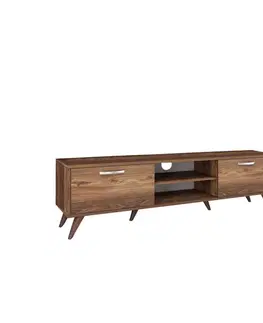 TV stolíky NORD televízny stolík, orech