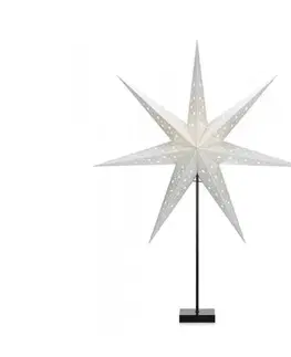 Vianočné dekorácie Markslöjd 704453 - Vianočná dekorácia SOLVALLA 1xE14/25W/230V strieborná 1m 704453