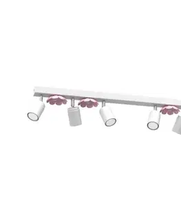 Svietidlá  Bodové svietidlo FLOWER 6xGU10/8W/230V biela 3879