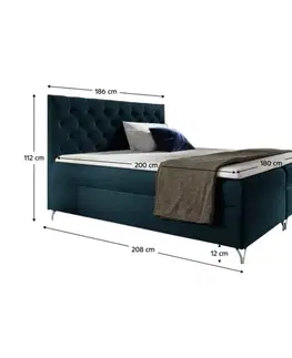 Boxspring Boxspringová posteľ GUINEVRA 6 Tempo Kondela
