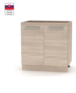 Kuchynské dolné skrinky KONDELA Nova Plus NOPL-060-0S kuchynská skrinka dub sonoma