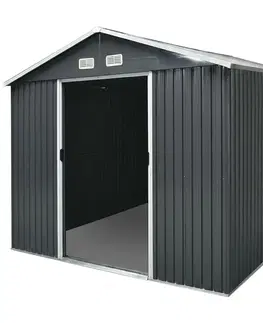 Úložné boxy Avenberg Záhradný domček na náradie 1,96 × 2,58 mSD-X68E-H170, antracit, 2 x 2,6 cm