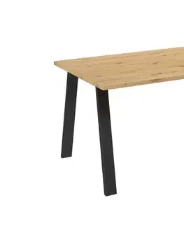 Jedálenské stoly CHLOE jedálenský stôl 138x90, dub Artisan