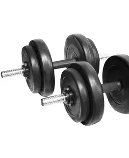 Činky Jednoručný nakladací činkový set inSPORTline DBS2181 2x 3-10kg