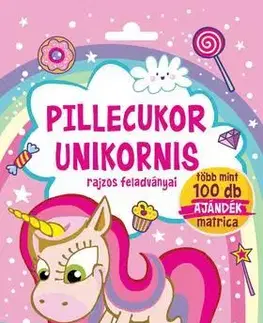 Pre deti a mládež - ostatné Pillecukor unikornis - Rajzos feladványai