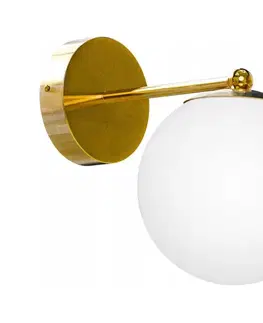 Svietidlá SmartLED Nástenná lampa 1xG9/40W/230V zlatá/biela 8158