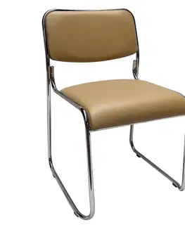 Konferenčné stoličky KONDELA Bulut konferenčná stolička hnedá