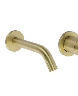 Kúpeľňové batérie REA - Podomietková umývadlová batéria Clif Brush Gold REA-B5841