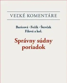 Správne právo Správny súdny poriadok - Komentár - Kolektív autorov
