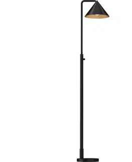 Lampy Elstead Alora Mood ALM-REMYCK-FL-BK - Stojacia lampa REMYCK 1xE27/60W/230V čierna ALM-REMYCK-FL-BK