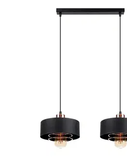 Svietidlá  Luster na lanku VEST 2xE27/60W/230V 0396
