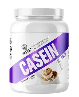 Kazeín Casein Royal - Swedish Supplements 900 g Cookies+Cream