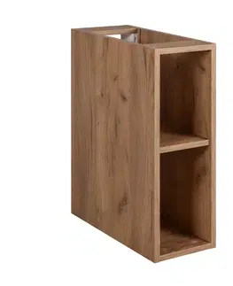 Skrinky do kúpeľne Elvisia Regál do kúpeľne UNI | craft zlatý
