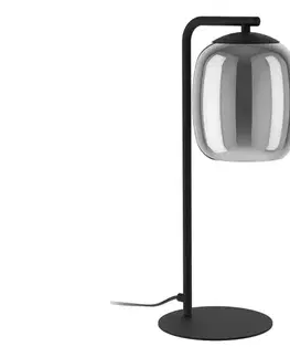 Lampy Eglo 901724 - Stolná lampa CIAMPINO 1xE27/28W/230V šedá 901724