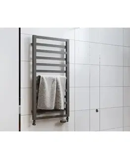 Radiátory do kúpeľne Instalprojekt - Kúpeľňový radiátor POPPY zlatá farba - Farba - Zlatá, Odporúčaná vykurovacia tyč - 400 W, Rozmer A - 40 cm, Rozmer C - 100 cm, Skutočný rozmer radiátora - 400 x 990 mm, Typ pripojenia - Klasické (na rozstup) (RADPPY40108