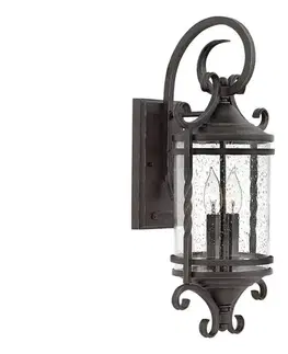 Svietidlá Elstead Hinkley HK-CASA-M - Vonkajšie nástenné svietidlo CASA 2xE14/40W/230V IP44 HK-CASA-M