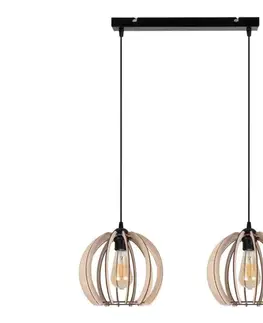 Svietidlá  Luster na lanku DORO 2xE27/60W/230V 0015