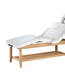 Masážne stoly a stoličky Stacionárne lehátko inSPORTline Reby 190x72x58-77 cm