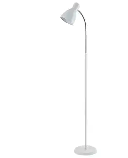 Lampy do obývačky Stojacia lampa LONG BEACH WHITE VO2526 LP1