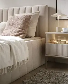 Nočné stolíky ArtPS Nočný stolík INTENSO S54 | cashmere